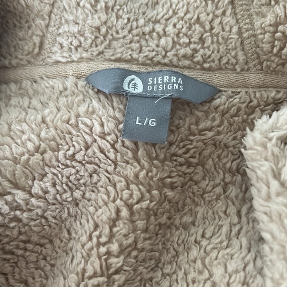 🌺NWOT🌺 Sierra Designs Fleece Lined Sweater - Size L - Picture 2 of 2